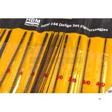 HBM 144-piece set of scroll saws