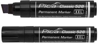Pica 528/46 Permanent Marker XXL 4-12mm sort Pica 528/46 Permanent Marker XXL 4-12mm sort