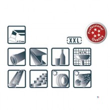 Pica 528/46 Permanent Marker XXL 4-12mm sort Pica 528/46 Permanent Marker XXL 4-12mm sort