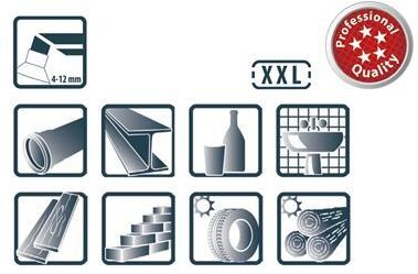 Pica 528/46 Permanent Marker XXL 4-12mm sort Pica 528/46 Permanent Marker XXL 4-12mm sort