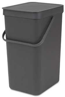 Brabantia Sort & Go Avfallsbeholder 16 liter, grå Brabantia Sort & Go Avfallsbeholder 16 liter, grå