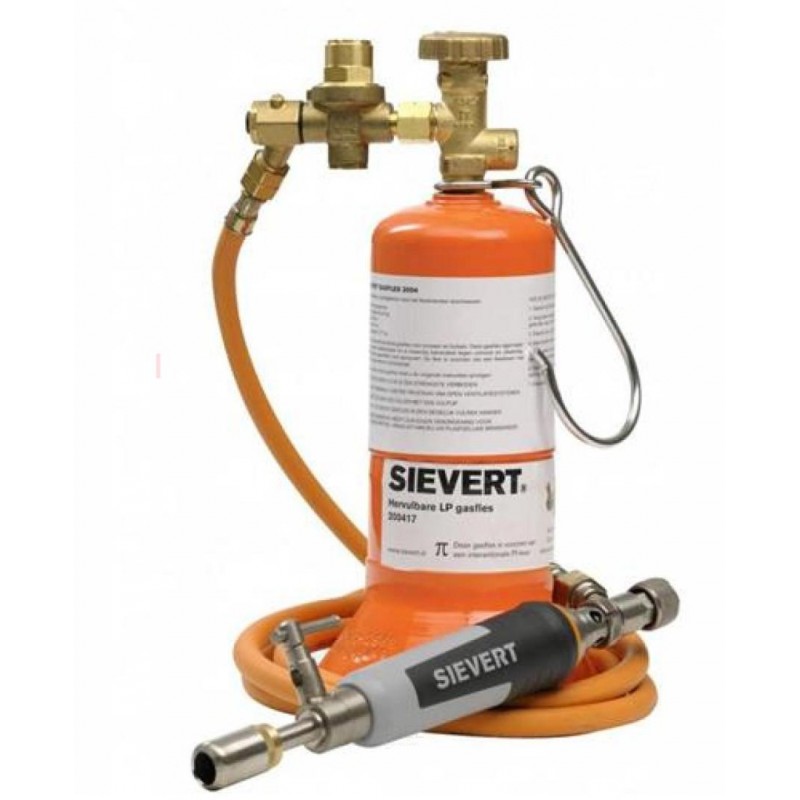 Sievert Soldering set bottle, hose, handle, burner