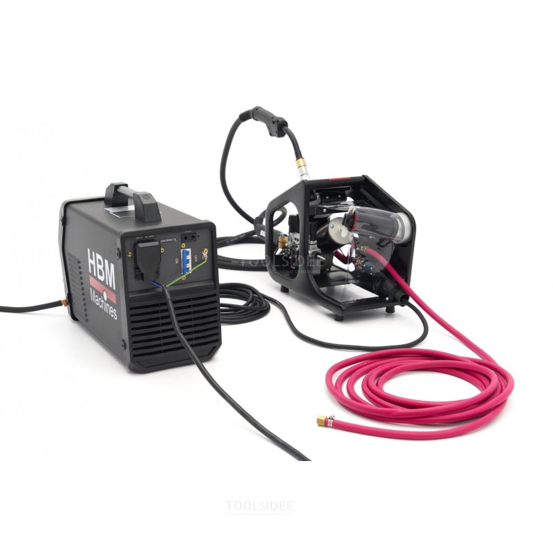 HBM 500 CI Smart Led Mig Laser Inverter avec affichage digital et technologie IGBT 400 volts - noir