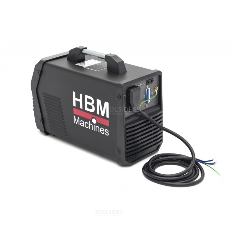 HBM 500 CI Smart Led Welding Inverter with Digital Display and IGBT Technology 400 Volt â€“ Black