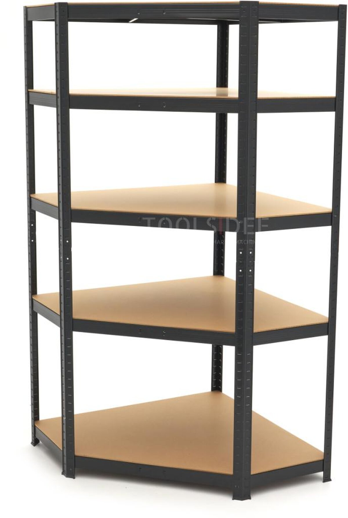 HBM Hjørnemodul Hyllestativ, Garasjestativ, Oppbevaringsstativ 5 x 175 Kg