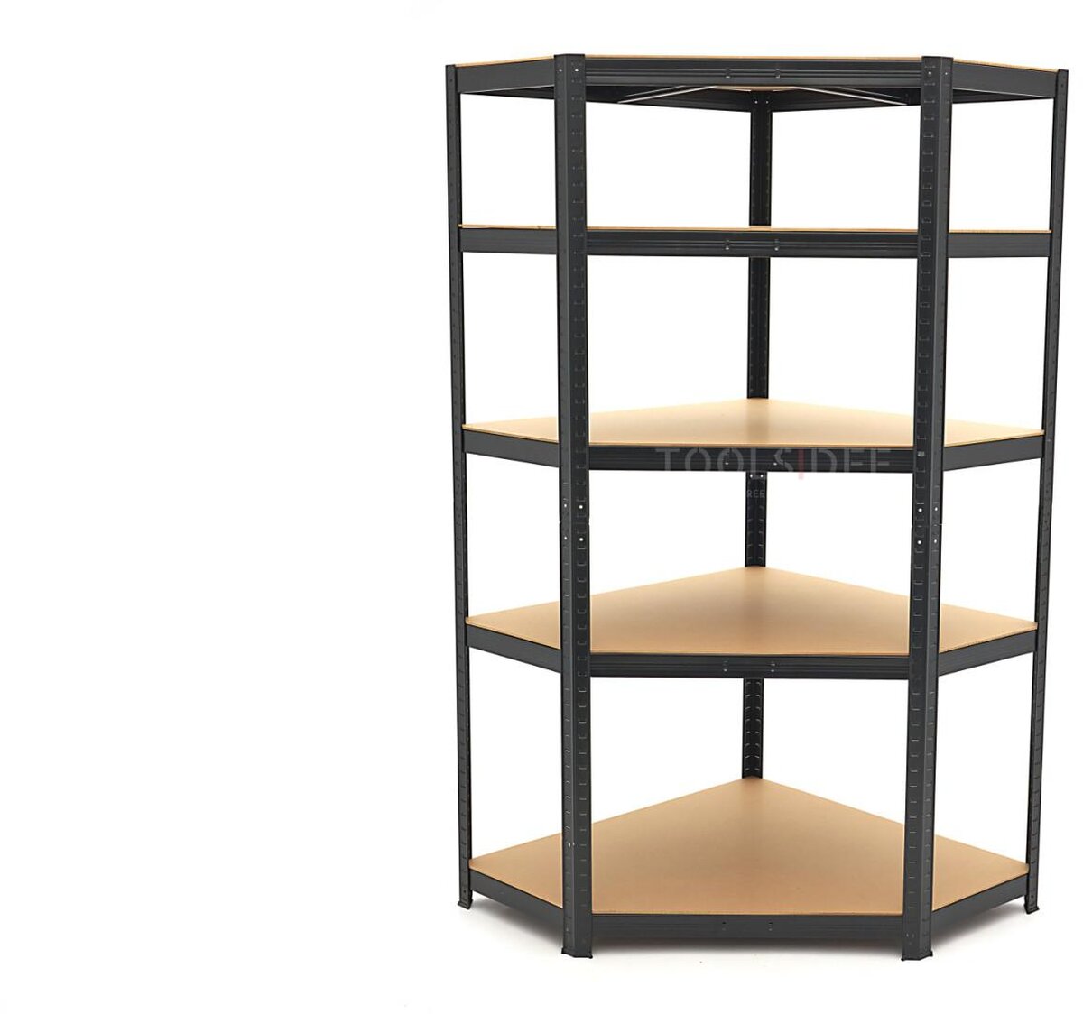 HBM Hjørnemodul Hyllestativ, Garasjestativ, Oppbevaringsstativ 5 x 175 Kg