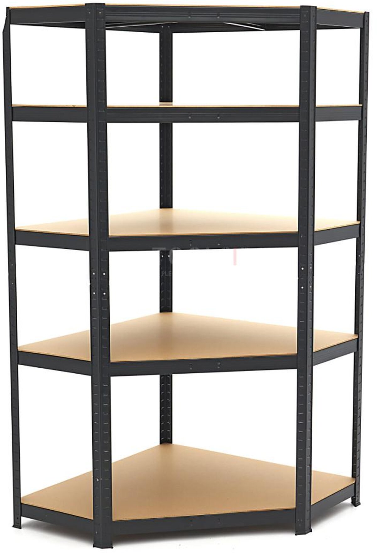 HBM Hjørnemodul Hyllestativ, Garasjestativ, Oppbevaringsstativ 5 x 175 Kg