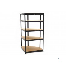 HBM Hjørnemodul Hyllestativ, Garasjestativ, Oppbevaringsstativ 5 x 175 Kg