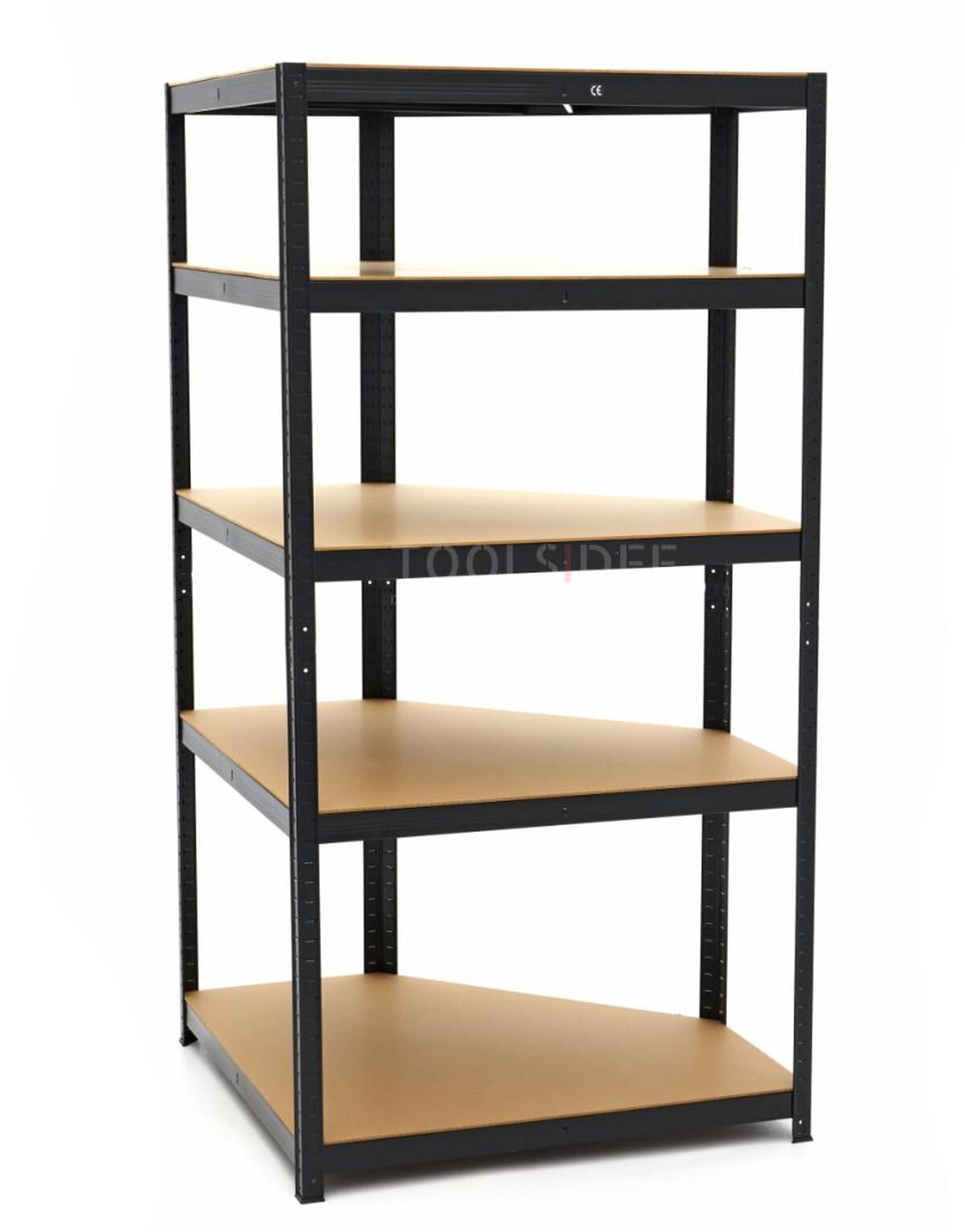 HBM Hjørnemodul Hyllestativ, Garasjestativ, Oppbevaringsstativ 5 x 175 Kg