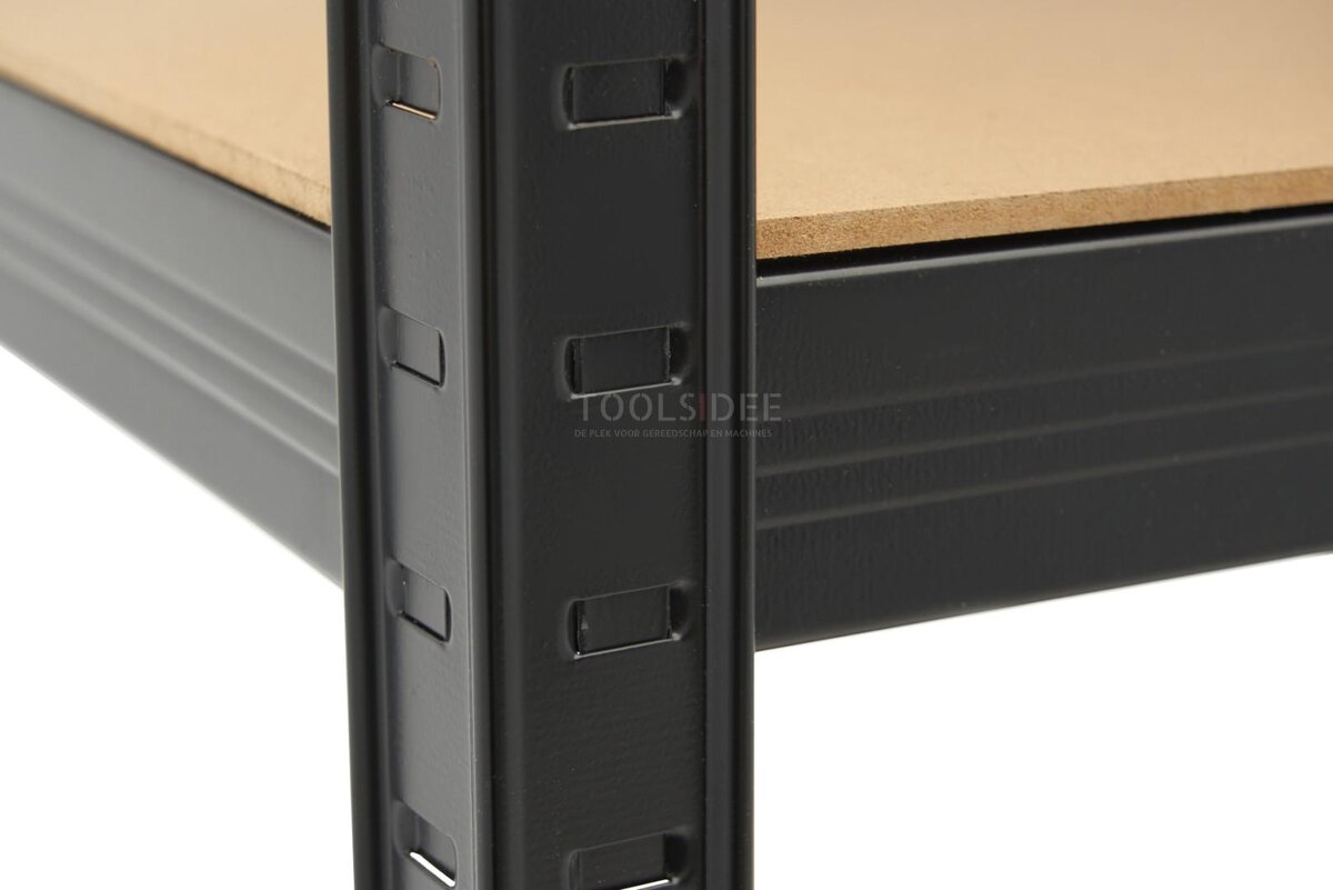 HBM Hjørnemodul Hyllestativ, Garasjestativ, Oppbevaringsstativ 5 x 175 Kg