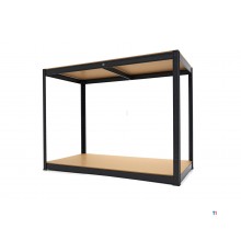 HBM Hyllestativ, Garasjestativ, Oppbevaringsstativ 2 x 265 Kg