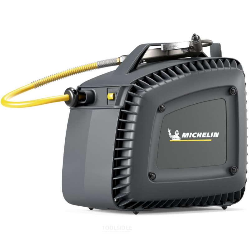 Michelin 7 Meter Automatic Air Reel with 1.5 Hp Integrated Oilless Compressor