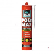 Bison Poly MaxÂ® Express 425 g koker wit 