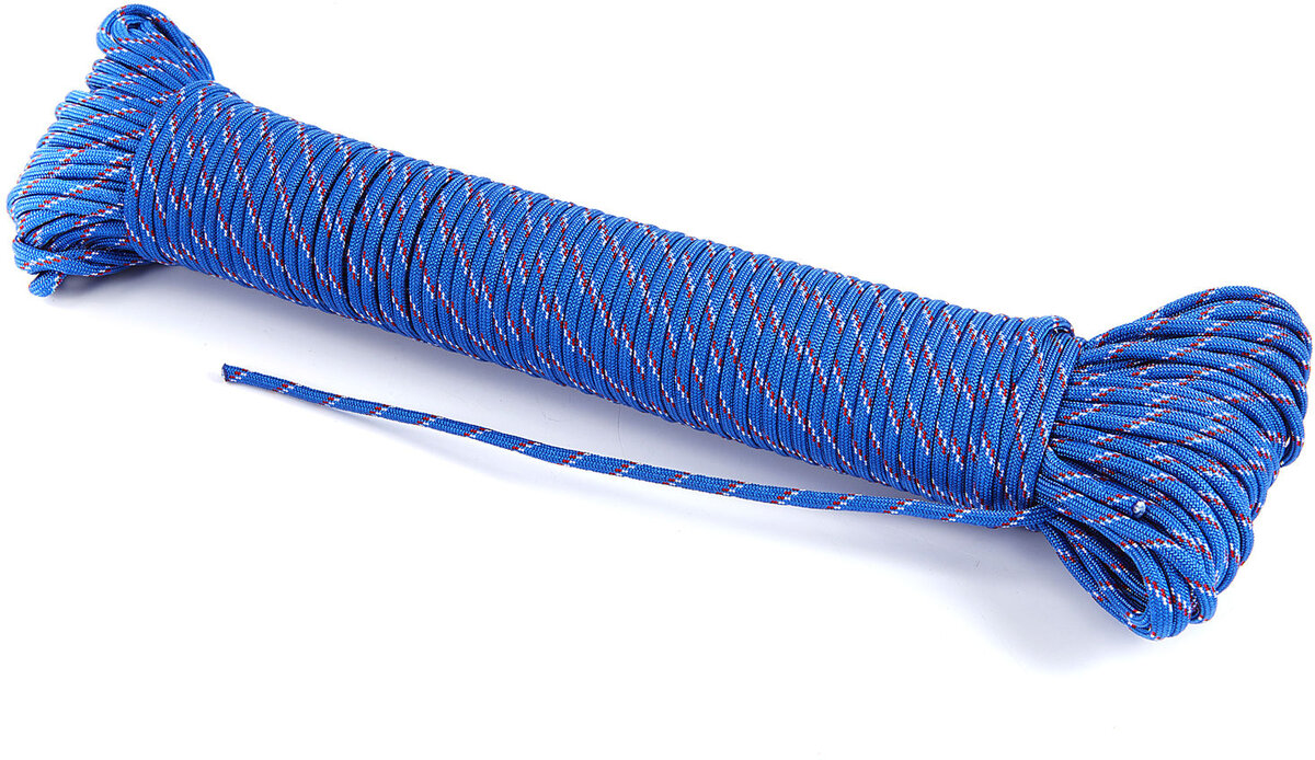 HBM 50 Meter Rope 3 mm. 180 kg. Kapasitet.