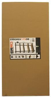 ERRO Stelling met 5 houten legborden zwart