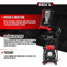 BRICK High pressure cleaner 2100W - 165 Bar