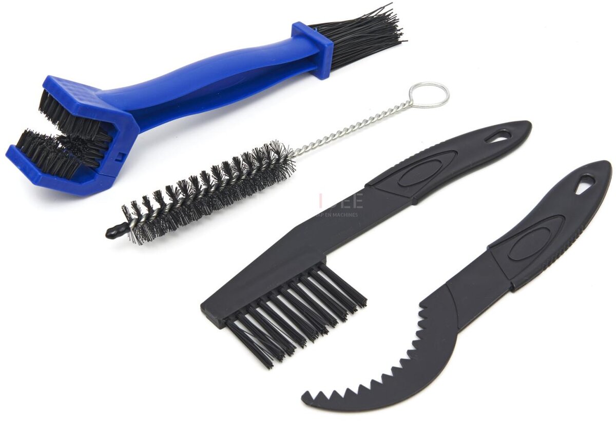 HBM 8-delers sykkelbørstesett, rengjøringsbørstesett HBM 8-delers sykkelbørstesett, rengjøringsbørstesett