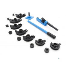 HBM Profesjonell Metal Bender Med 7 Former Fra 10 til 25 mm HBM Profesjonell Metal Bender Med 7 Former Fra 10 til 25 mm