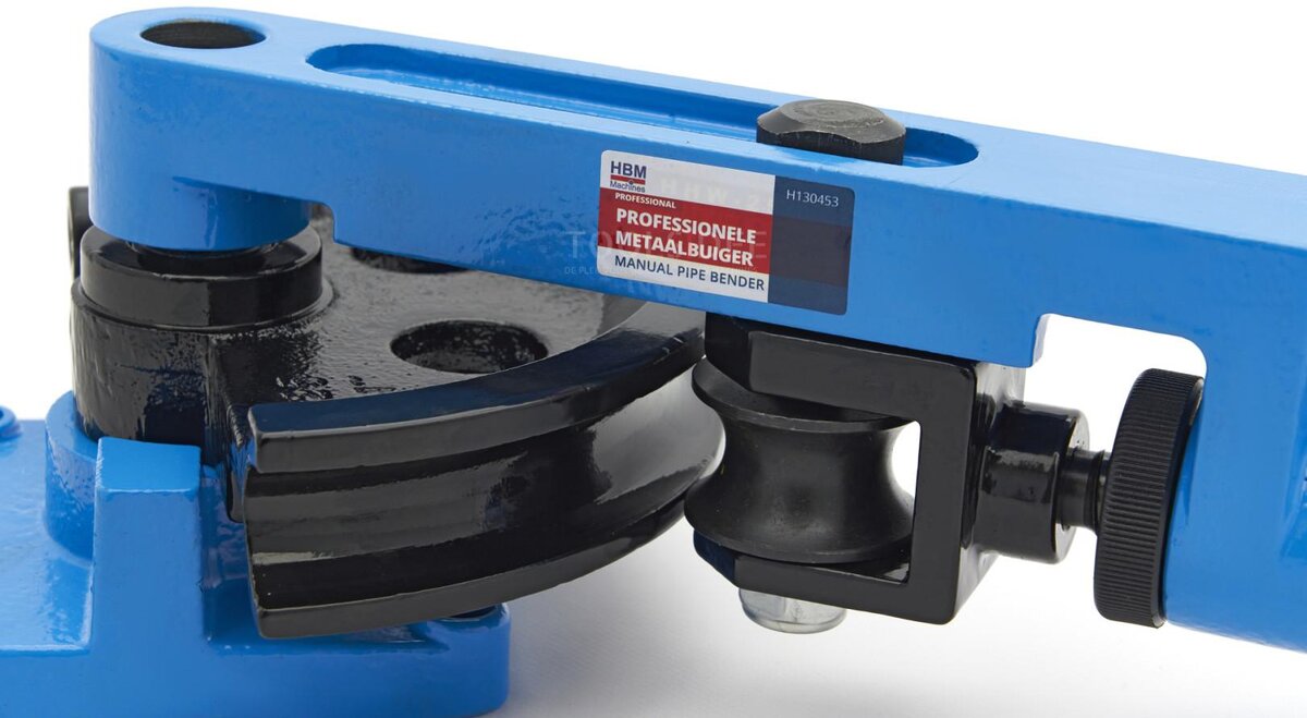 HBM Profesjonell Metal Bender Med 7 Former Fra 10 til 25 mm HBM Profesjonell Metal Bender Med 7 Former Fra 10 til 25 mm