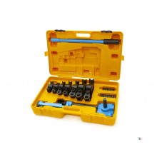 HBM Profesjonell Metal Bender Med 7 Former Fra 10 til 25 mm HBM Profesjonell Metal Bender Med 7 Former Fra 10 til 25 mm