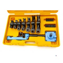 HBM Profesjonell Metal Bender Med 7 Former Fra 10 til 25 mm HBM Profesjonell Metal Bender Med 7 Former Fra 10 til 25 mm
