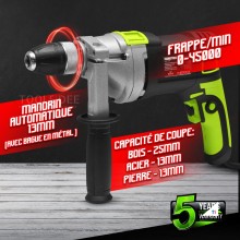 CONSTRUCTOR Automatic rotary hammer 850W