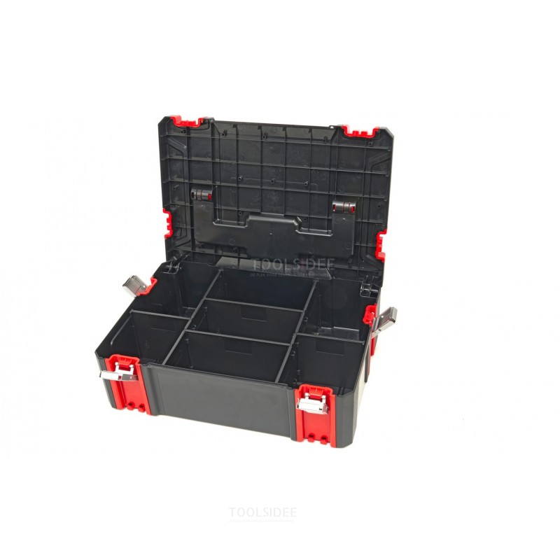 HBM 2-osainen työkalulaatikkosarja, systainer-setti, jossa 2 laatikkoa, jakajat ja säilytysalustat