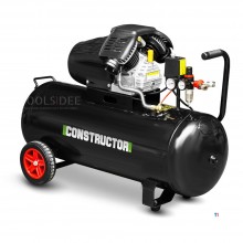 CONSTRUCTOR 100L two-cylinder oil compressor 3hp