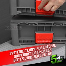 CONSTRUCTOR Stackable tool box 464x335x212mm
