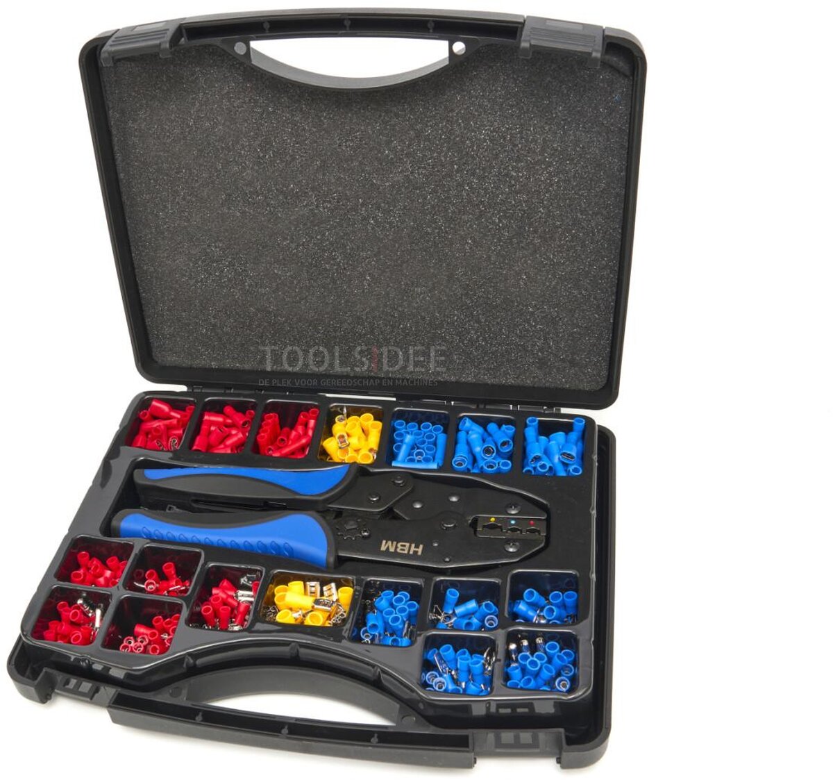 HBM 552-teiliges professionelles Kabel-Crimpwerkzeug-Set