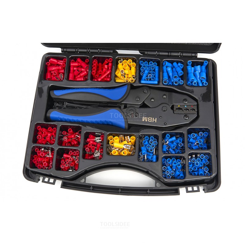 HBM 552 Piece Professional Cable Crimping Tool Set