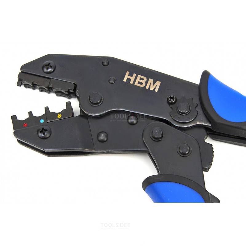 HBM Jeu d'outils professionnels de sertissage de câbles (552 pièces)