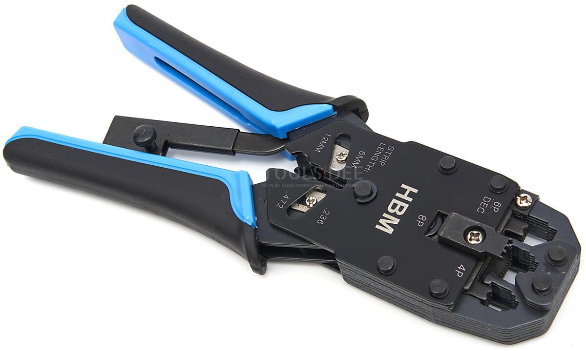 HBM Professional Crimping Tool for RJ45 and RJ11 HBM Professional Crimping Tool for RJ45 and RJ11