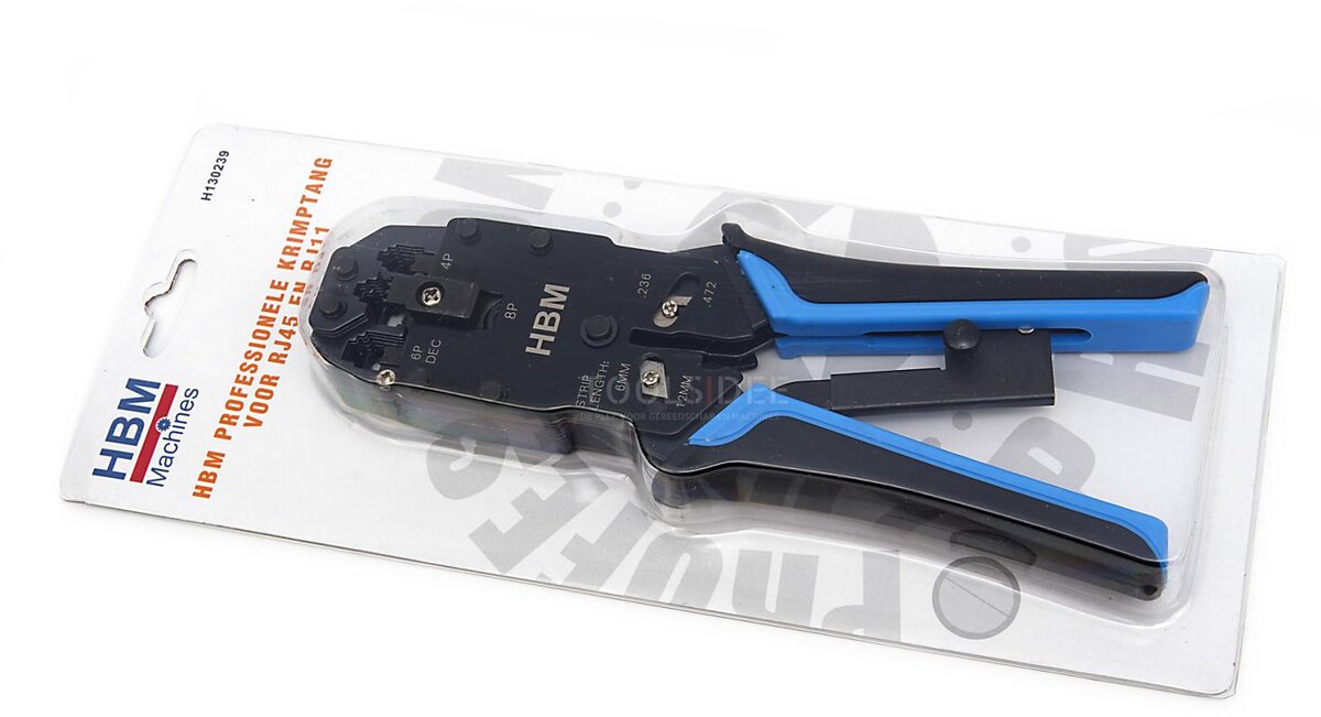 HBM Professional Crimping Tool for RJ45 and RJ11 HBM Professional Crimping Tool for RJ45 and RJ11
