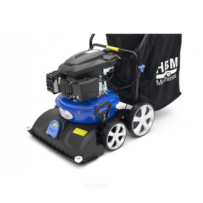 HBM Professional 4 in 1 Petrol 173 cc 4-Stroke Leaf Blower / Leaf Vacuum Cleaner / Sweeper / Shredder Function