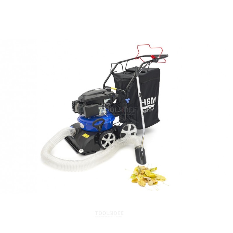 HBM Professional 4 in 1 Petrol 173 cc 4-Stroke Leaf Blower / Leaf Vacuum Cleaner / Sweeper / Shredder Function