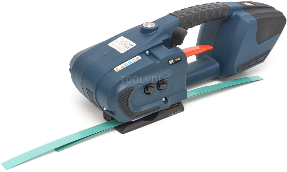 HBM Professional 12 Volt 4.0AH Umreifungsgerät zum Verschweißen von Kunststoffbändern