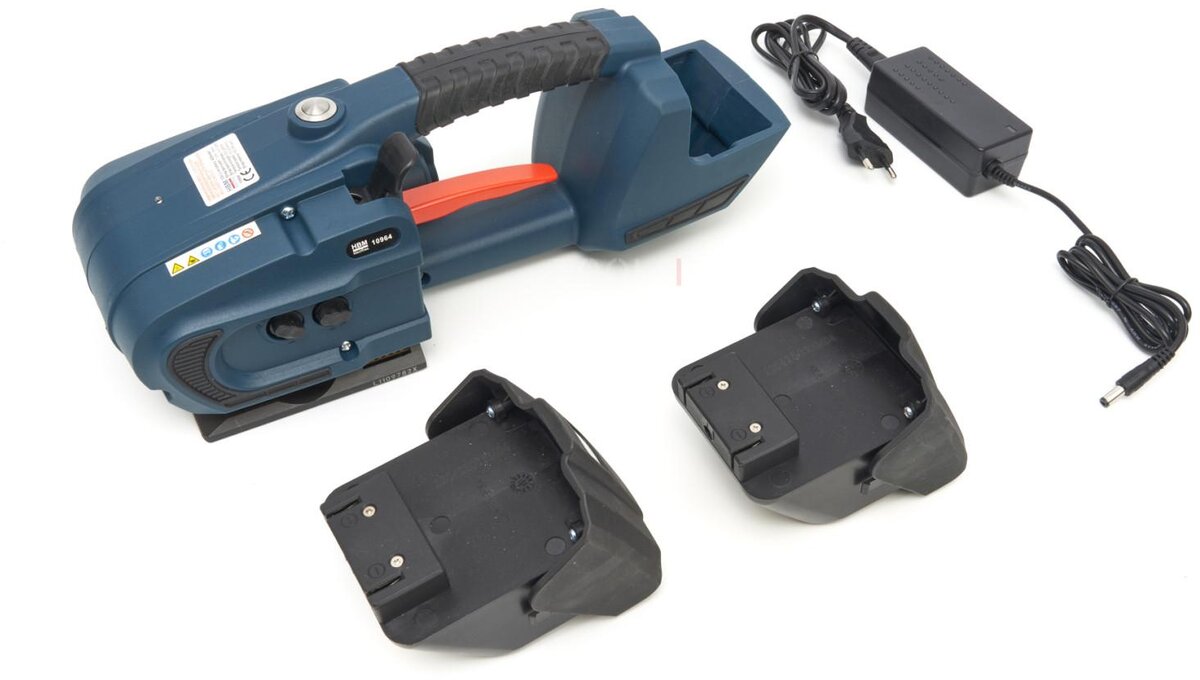 HBM Professional 12 Volt 4.0AH Umreifungsgerät zum Verschweißen von Kunststoffbändern