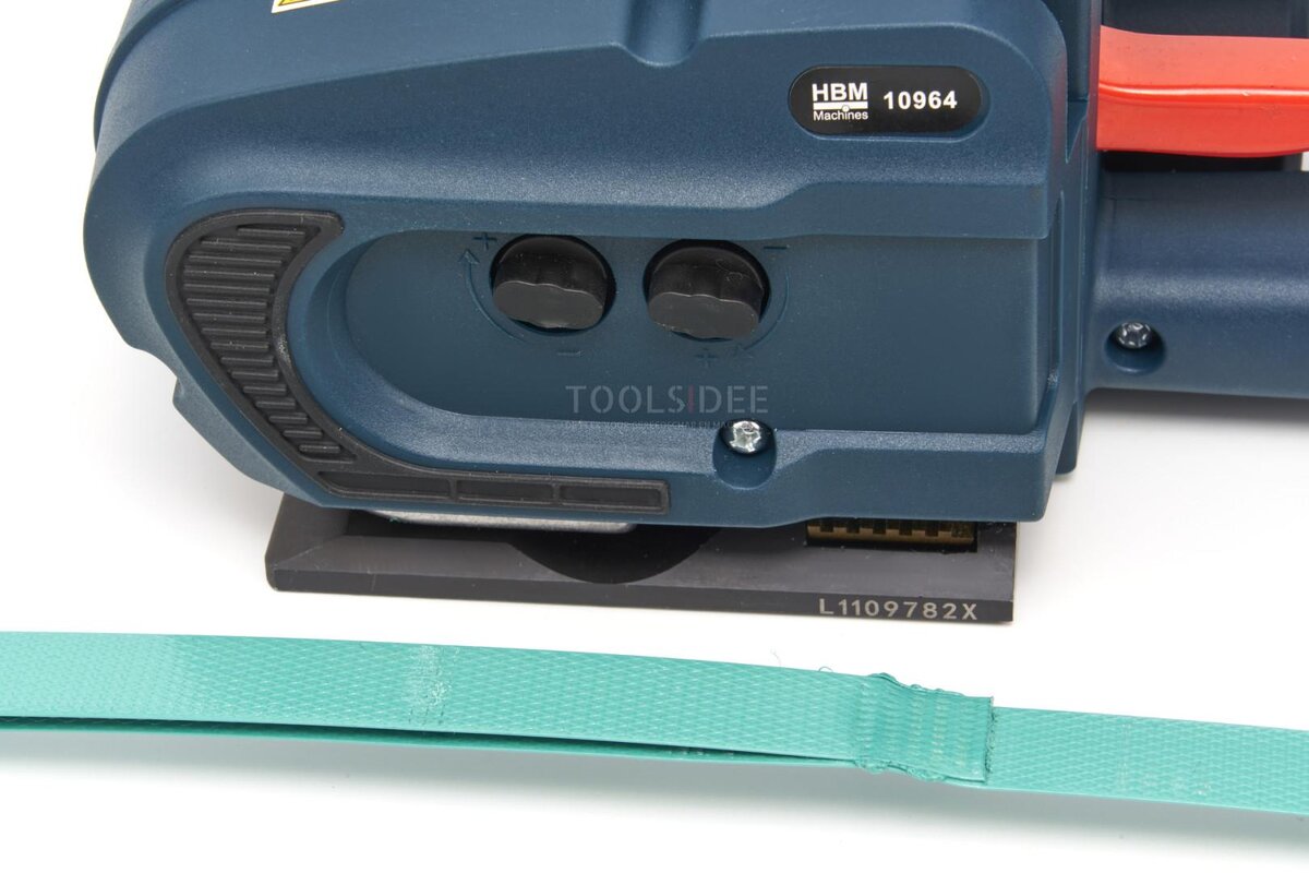 HBM Professional 12 Volt 4.0AH Umreifungsgerät zum Verschweißen von Kunststoffbändern