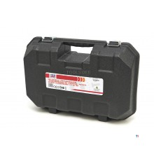HBM Powerfile / Stripschuurmachine / Bandschuurmachine met Stofopvang - 400 Watt. Inclusief 10 Schuurbanden 