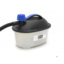 HBM 2000W tapetångare med 3,5 M slang och 4,5 liters behållare