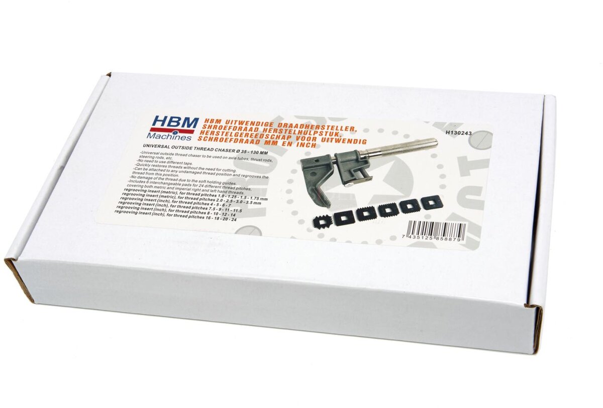 HBM Male Thread Repairer, Thread Repair Tool, Male Thread Repair Tool MM and INCH