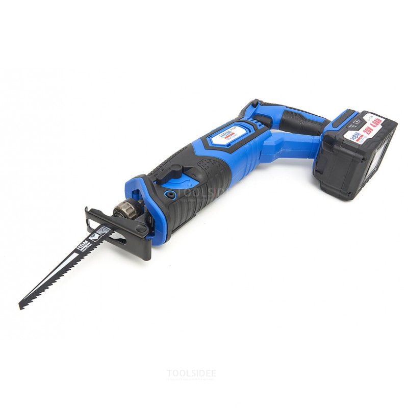 HBM Professional 20 Volt 4.0AH Battery Reciprocating Saw With 2 Li-Ion Batteries