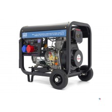 HBM 3000 Watt Generator, Aggregaat Met 418 cc Dieselkrachtstroom Motor, 230 V 