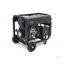 HBM 3000 Watt Generator, Aggregaat Met 418 cc Dieselkrachtstroom Motor, 230 V 