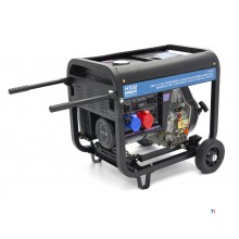 HBM 3000 Watt Generator, Aggregaat Met 418 cc Dieselkrachtstroom Motor, 230 V 