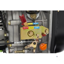 HBM 3000 Watt Generator, Aggregaat Met 418 cc Dieselkrachtstroom Motor, 230 V 