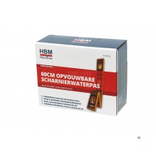 HBM 60 cm. Klappbare Scharnier-Wasserwaage HBM 60 cm. Klappbare Scharnier-Wasserwaage