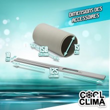COOL CLIMA Condizionatore d'aria mobile 12000BTU