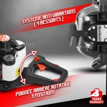 ELEM GARDEN TECHNIC Heggenschaar met benzinemotor 26cc - 70 cm